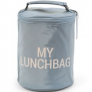 Arthur et Zoe Lunchbag  isotherme 'My Lunchbag' de Childwood (Gris/écru)