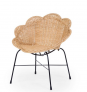 Arthur et Zoe Chaise fleur en rotin pour enfant de Childwood