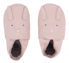 Arthur et Zoe Chaussons Bobux en cuir 'Lapin' (Blossom Hop)